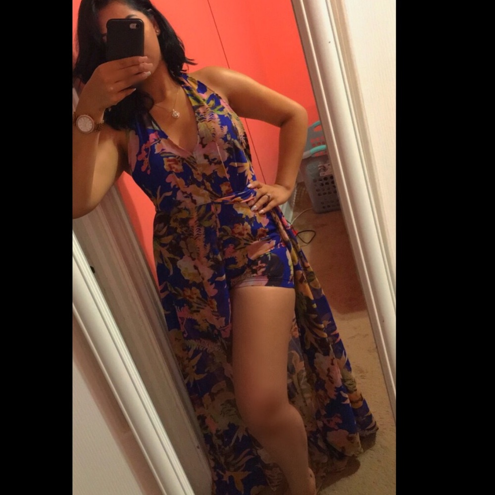 Floral flowy dress
